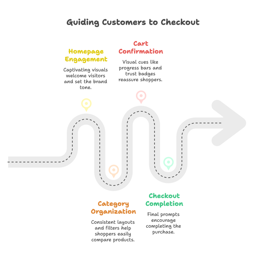 Strategic Visual Cues Customer Journey