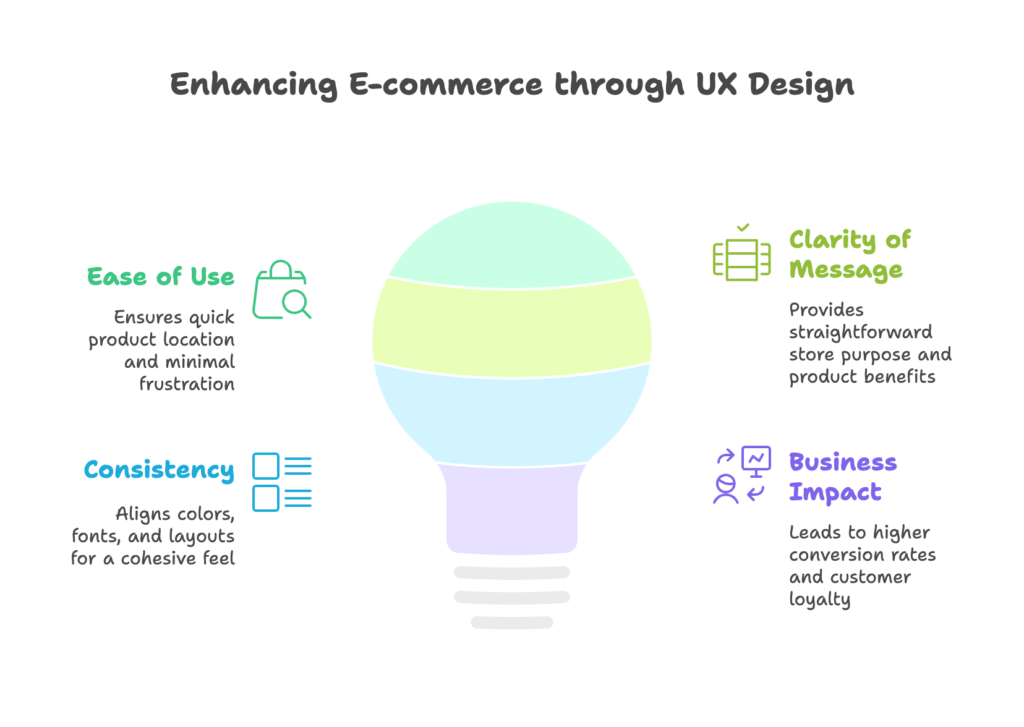 UX Design E-commerce Visual Selection
