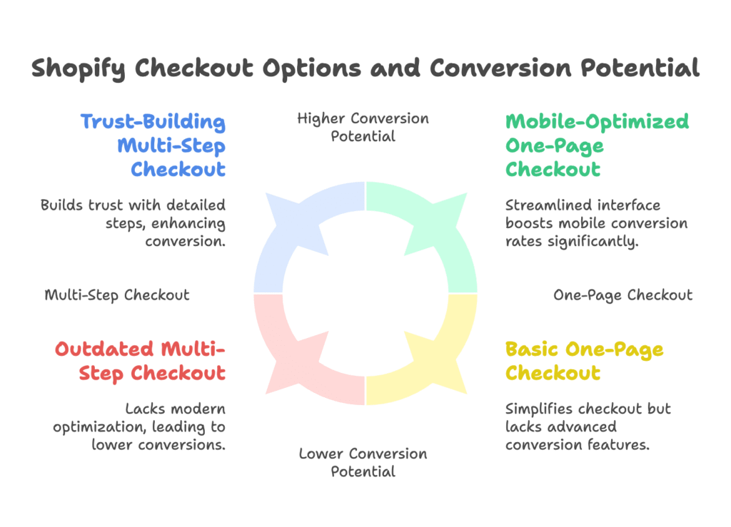 Shopify Checkout Options Visual